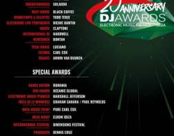 DJ Awards winner poster